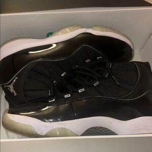 Jordan Black and White Sneakers